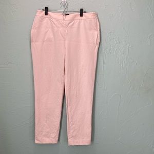 Talbots 
14 pink pants
Side zipper